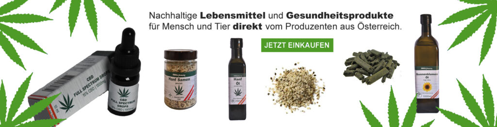 Nachhaltige Lebensmittel für Mensch und Tier.